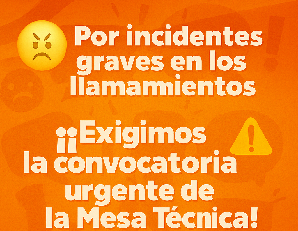 INSUCAN exige la convocatoria urgente de la Mesa Técnica