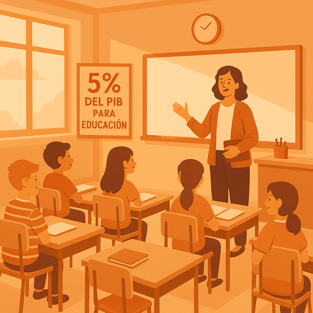 Por Justicia y Equilibrio: El 5% del PIB para Educación y el Reconocimiento por Méritos