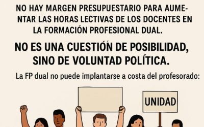 LA LUCHA POR LA FP DUAL: NO HAY MÁS DINERO ¿Y AHORA QUÉ?