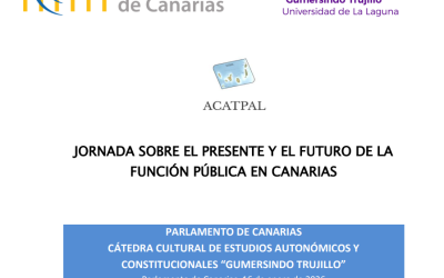 Jornadas en el Parlamento de Canarias.