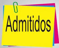 Listas provisionales de personas aspirantes admitidas y excluidas.
