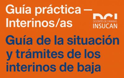 Interinos de baja el 1 de septiembre. Situación y trámites
